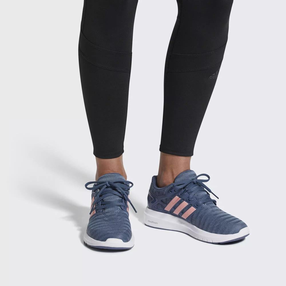 Adidas Energy Cloud V Tenis Para Correr Azules Para Mujer (MX-58660)